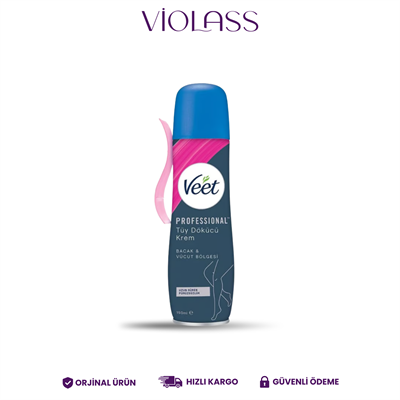 Veet Professional Tüy Dökücü Sprey Krem Hassas Ciltler İçin 150 ml