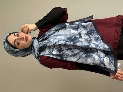 Arya Kraş Şal - Lacivert