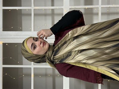 Elara Pamuklu Şal - Sarı