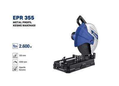 EXEN EPR 355  PROFİL-METAL KESME MAKİNASI 355MM -  2600W