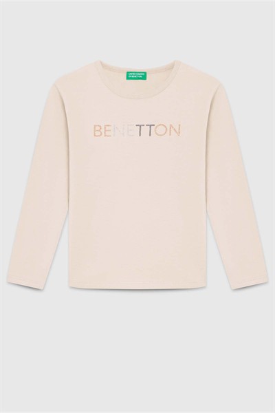 Benetton Badi Kız Çocuk Bej 4-14 Yaş