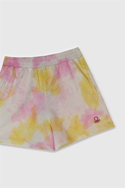 Benetton Batik Şort 6-14 Yaş Mix