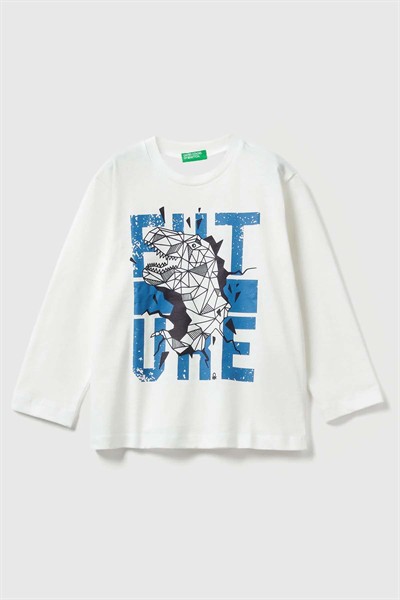 Benetton Bebe Badi Erkek Beyaz 1-6 Yaş