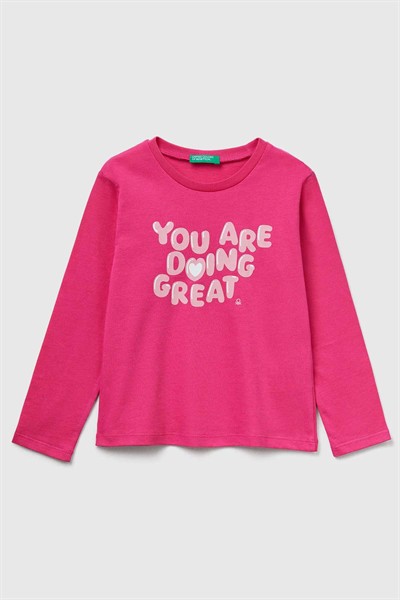 Benetton Bebe Badi Kız Çocuk Fuşya 1-6 Yaş