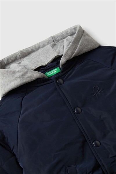 Benetton Bebe Bomber Mont Erkek Lacivert 1-6 Yaş