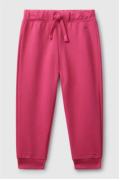 Benetton Bebe Eşofman Altı Kız Çocuk Fuşya 1-6 Yaş