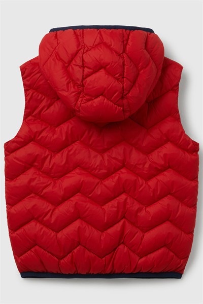 Benetton Bebek Yelek Erkek Kırmızı 1-6 Yaş