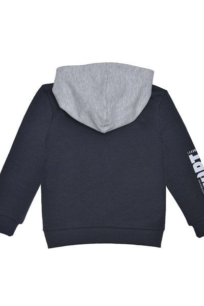 Benetton Erkek Çocuk Sweatshirt 4-14 Yaş Antrasit
