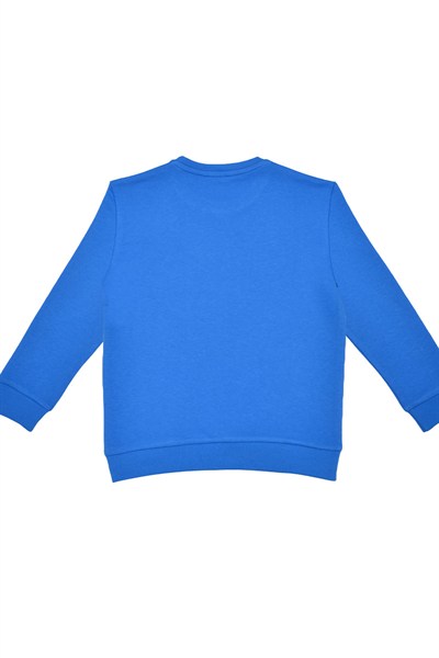 Benetton Erkek Sweatshirt  4-14 Yaş Ekru