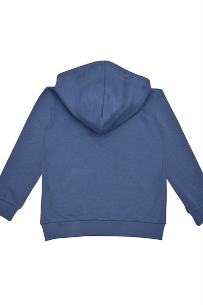 Benetton Erkek Sweatshirt 4-14 Yaş Mavi