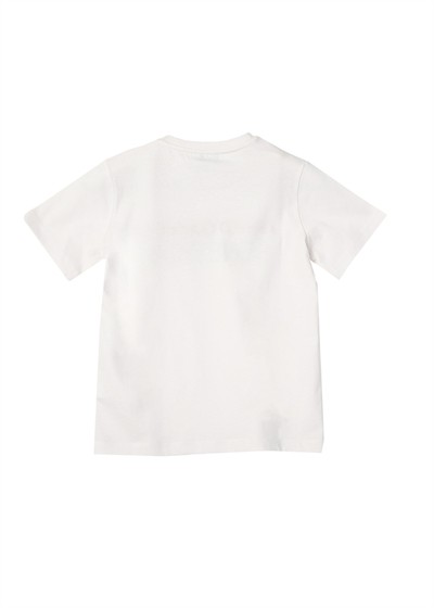 Benetton Erkek Tshirt 4-14 Yaş Beyaz