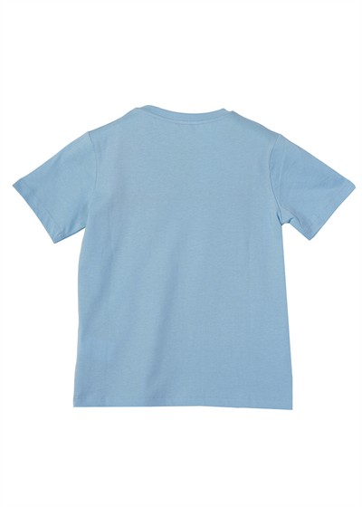 Benetton Erkek Tshirt 4-14 Yaş Mavi