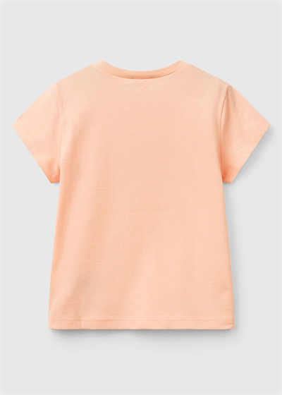 Benetton Kız Bebek Tshirt 1-6 Yaş Kurusu