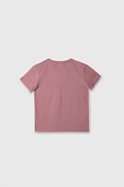 Benetton Kız Çocuk Tshirt 4-14 Yaş Kurusu