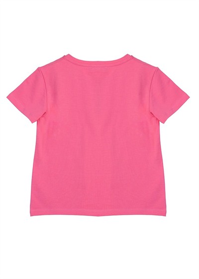 Benetton Kız Çocuk Tshirt 4-14 Yaş Pembe