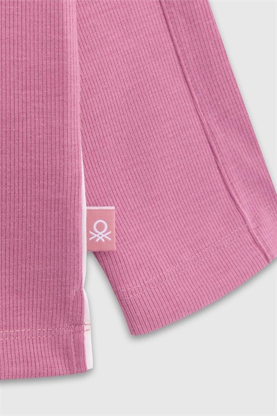 Benetton Sweatshirt Kız Çocuk Gül Kurusu 4-14 Yaş