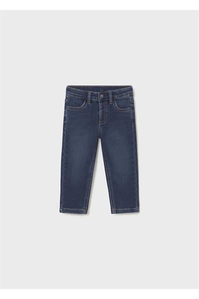 Mayoral 1-4 Yaş Erkek Çocuk Yumuşak Kot Pantolon Mavi