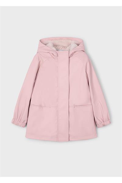 Mayoral Kız Çocuk İçi Peluşlu Yağmurluk Pembe