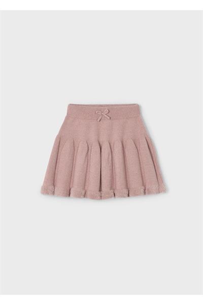 Mayoral Kız Çocuk Triko Etek Pembe