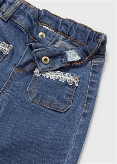 Mayoral Dantelli Pantolon 1-4 Yaş Lacivert