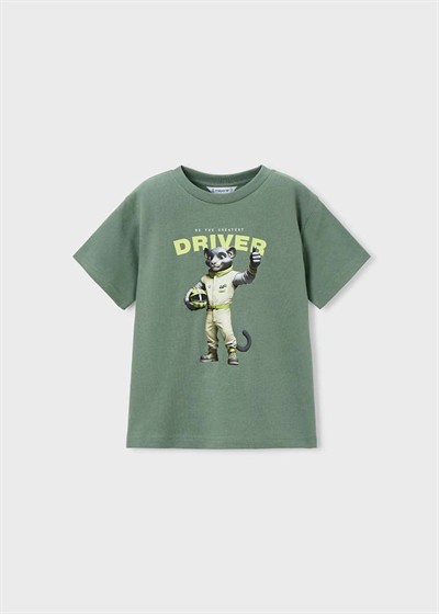 Mayoral Driver Tshirt 5-10 Yaş Haki