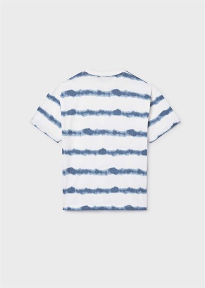 Mayoral Erkek Çizgili Tshirt 8-14 Yaş Mavi