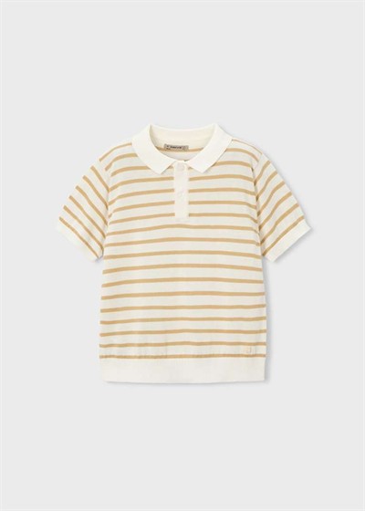 Mayoral Erkek Çocuk Merserize Tshirt 5-10 Yaş Krem