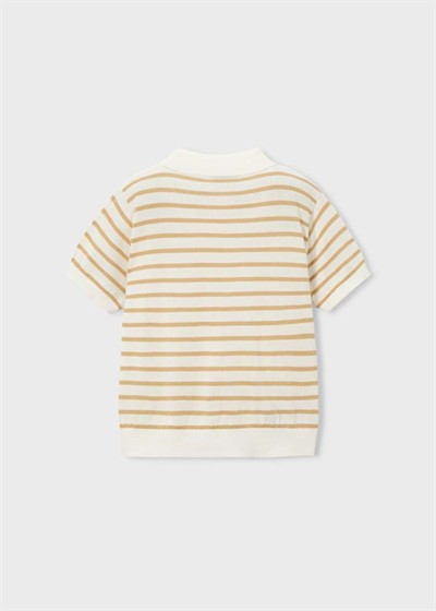 Mayoral Erkek Çocuk Merserize Tshirt 5-10 Yaş Krem