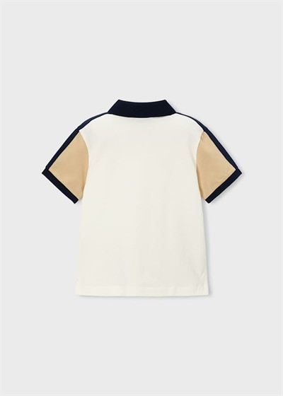 Mayoral Erkek Çocuk Polo Yaka Tshirt 5-10 Yaş Krem