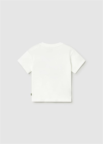 Mayoral Erkek Çocuk Tshirt 1-4 Yaş Krem
