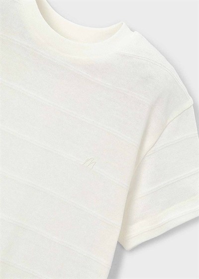 Mayoral Erkek Çocuk Tshirt 5-10 Yaş Krem