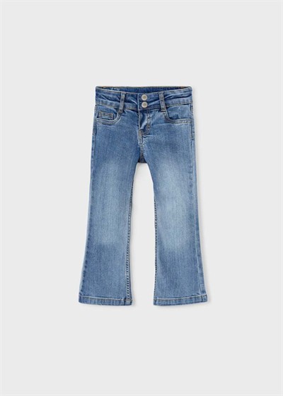 Mayoral İspanyol Paça Pantolon 5-10 Yaş Mavi