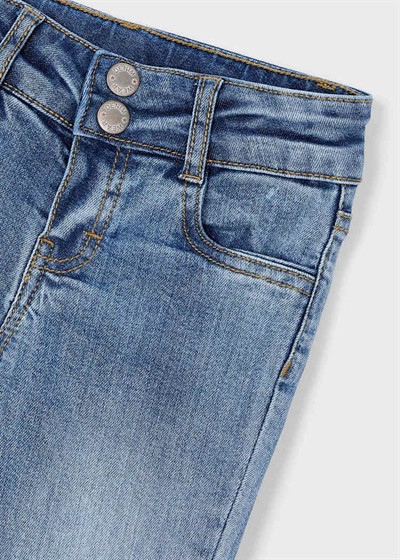 Mayoral İspanyol Paça Pantolon 5-10 Yaş Mavi