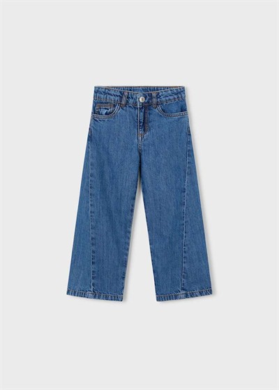 Mayoral Kız Çocuk Baggy Pantolon 5-10 Yaş Lacivert