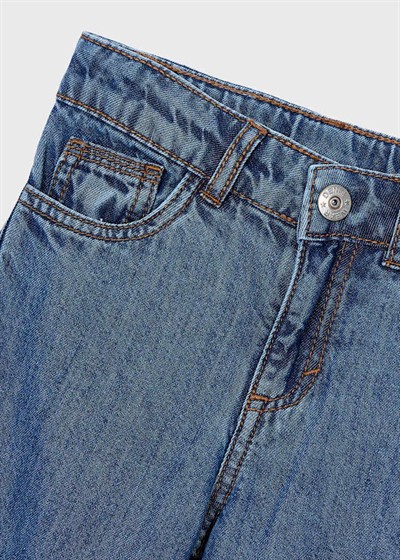 Mayoral Kız Çocuk Baggy Pantolon 5-10 Yaş Lacivert