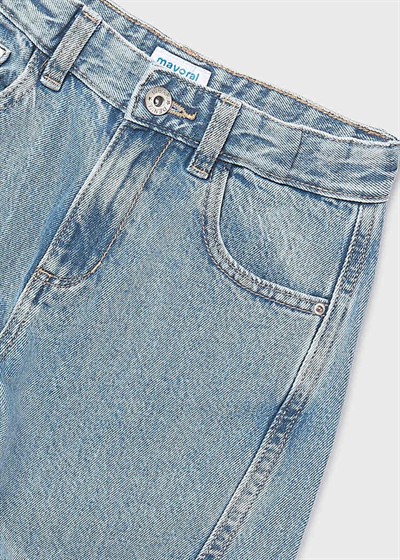 Mayoral Kız Çocuk Baggy Pantolon 8-14 Yaş Mavi
