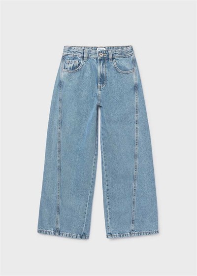 Mayoral Kız Çocuk Baggy Pantolon 8-14 Yaş Mavi