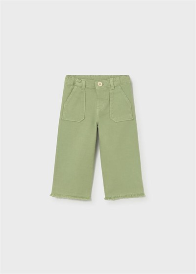 Mayoral Kız Çocuk Gabardin Pantolon 1-4 Yaş Yeşil