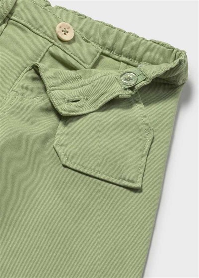 Mayoral Kız Çocuk Gabardin Pantolon 1-4 Yaş Yeşil