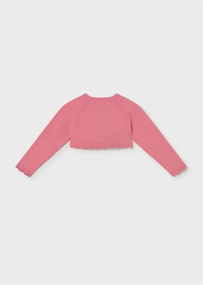 Mayoral Kız Çocuk Merserize Bolero 1-4 Yaş Pembe
