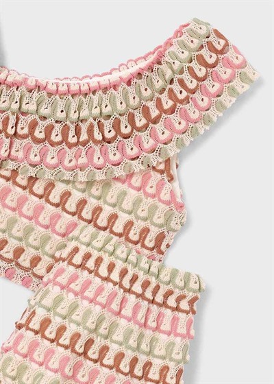 Mayoral Kız Çocuk Örme Şort Takım 5-10 Yaş Mix