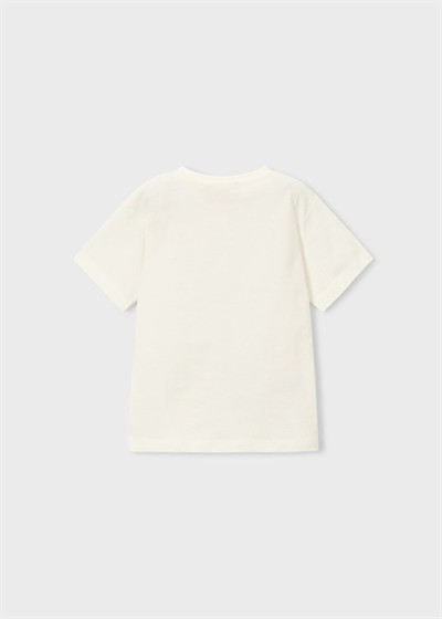 Mayoral League Tshirt 5-10 Yaş Krem