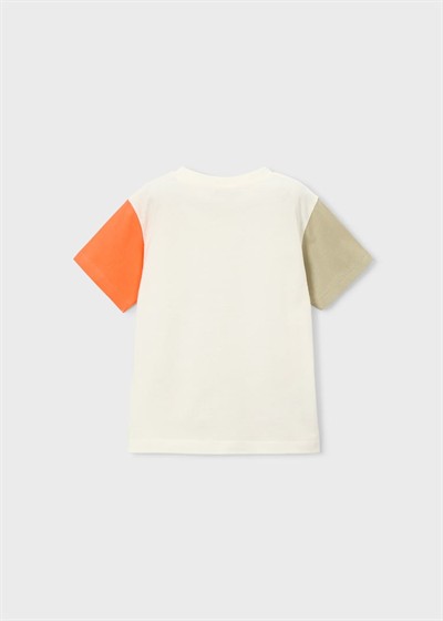 Mayoral Pixel Tshirt 5-10 Yaş Krem