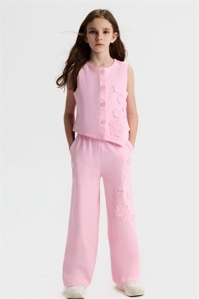 NK Kids Alya Yelek Takım Pembe