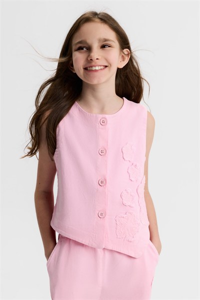 NK Kids Alya Yelek Takım Pembe