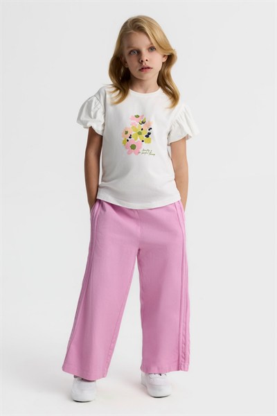 NK Kids Luna Tshirt 4-8Yaş Krem