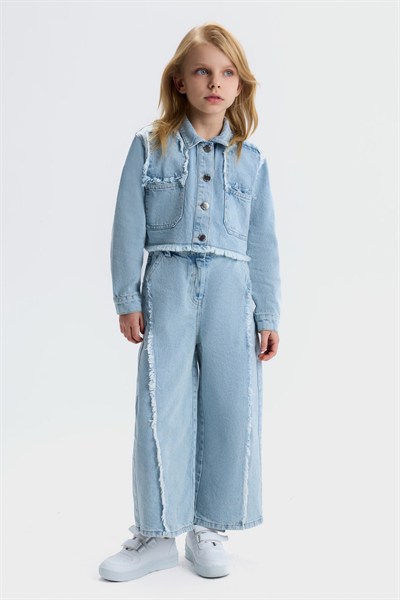 NK Kids Miusa Kot Pantolon 4-8 Yaş Lacivert