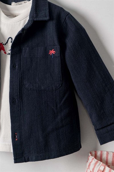 NK Kids Palm 3Lü Takım 1-4 Yaş Lacivert