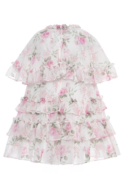 Pamina Abiye Elbise 3-7 Yaş Ekru