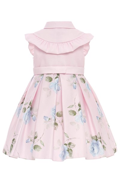 Pamina Abiye Elbise 3-7 Yaş Pudra